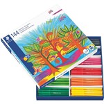STAEDTLER 325 NORIS CLUB FIBRE TIP PENS 10MM ASSORTED CLASSPACK 144