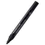 STAEDTLER LUMOCOLOUR 349 PAINT MARKER 24MM BLACK