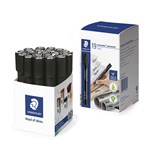 STAEDTLER 352 LUMOCOLOR PERMANENT MARKER BULLET 20MM BLACK CUP 19