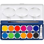 STAEDTLER NORIS WATERCOLOUR PAINT TRAY WHITEBLUE