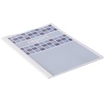 GOLD SOVEREIGN THERMAL BINDING COVER 12MM A4 WHITE BACK  CLEAR FRONT BOX 80