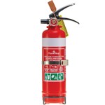 FLAME STOP PORTABLE FIRE EXTINGUISHER ABE DRY CHEMICAL 1KG