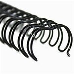 GOLD SOVEREIGN WIRE BINDING COMB 34 LOOP 11MM A4 BLACK BOX 100