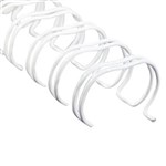 GOLD SOVEREIGN WIRE BINDING COMB 34 LOOP 6MM A4 WHITE BOX 100