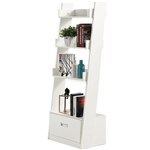 SYLEX ABILENE TALL SHELVING UNIT 500 X 400 X 1600MM WHITE
