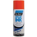 DYMARK STENCIL AND COLOUR CODING SPRAY INK 315G ORANGE