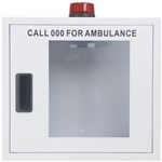 TRAFALGAR AUTOMATED EXTERNAL DEFIBRILLATOR CABINET WITH ALARM