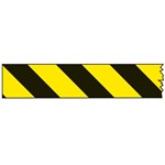 BRADY ECONOMY BARRICADE TAPE 75MM X 150M BLACKYELLOW STRIPE