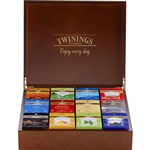 TWININGS TEA CHEST WITH 12 COMPARTMENTS INCLUDING 12 TEA VARIETIES