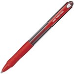 UNIBALL SN100 LAKNOCK RETRACTABLE BALLPOINT PEN 10MM RED