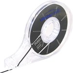 VISIONCHART ADHESIVE WHITEBOARD GRID LINING TAPE 15MM X 13M BLACK HANGSELL