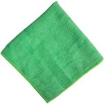 VISIONCHART WHITEBOARD CLEANING CLOTH MICROFIBRE 400 X 400MM GREEN PACK 10