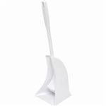 COMPASS TOILET BRUSH PLASTIC WHITE