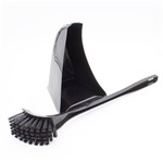 COMPASS PLASTIC TOILET BRUSH BLACK