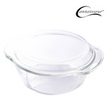 CONNOISSEUR GLASS COVERED CASSEROLE DISH 2 LITRE