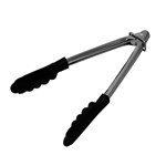 CONNOISSEUR STAINLESS STEEL TONGS WITH NONSTICK HEAD 230MM