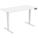 ELEV8 SITSTAND DESK DUAL MOTOR 1800 X 750MM WHITEWHITE