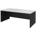 YS DESIGN OXLEY DESK 1500 X 750 X 730MM WHITEIRONSTONE