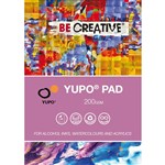 BE CREATIVE YUPO WATERCOLOUR PAD A4 200GSM 12 SHEETS