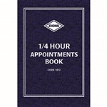 ZIONS APPOINTMENT BOOK NONDATED 15 MINUTE DAY TO PAGE A4 BLUE