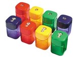 DELI SHARPENER SINGLE HOLE PLASTIC EACH
