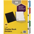 Refillable Display Books Refills  Dividers