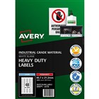 Heavy Duty Labels