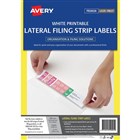 Lateral Filing Labels