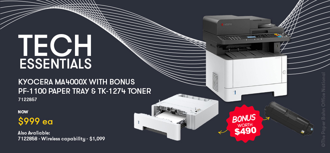 Kyocera with bonus paper tray